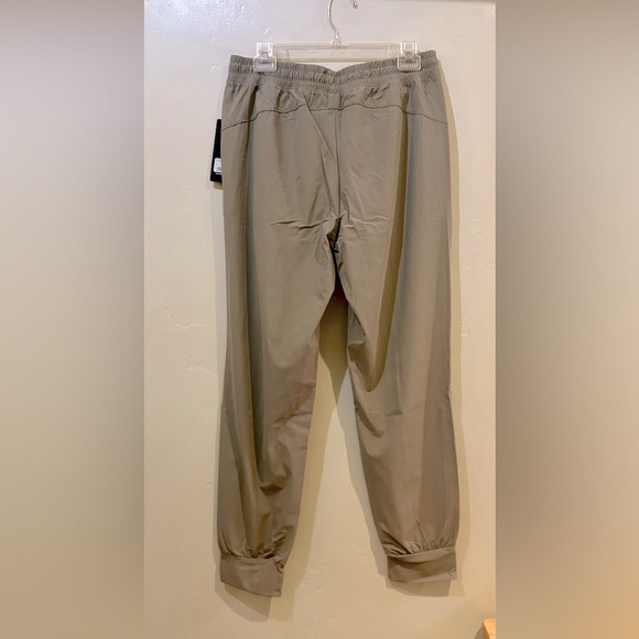 90 DEGREE BY REFLEX Mulled Basil Woven Cool Down Joggers. Women’s size L. NWTS. - Picture 6 of 6